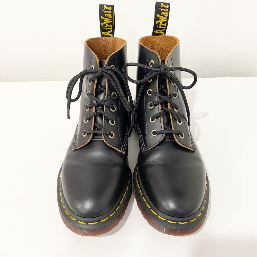 Dr. Martens 101 Vintage ARC 6 Eye Boot Black M 8 W 9 UK 7